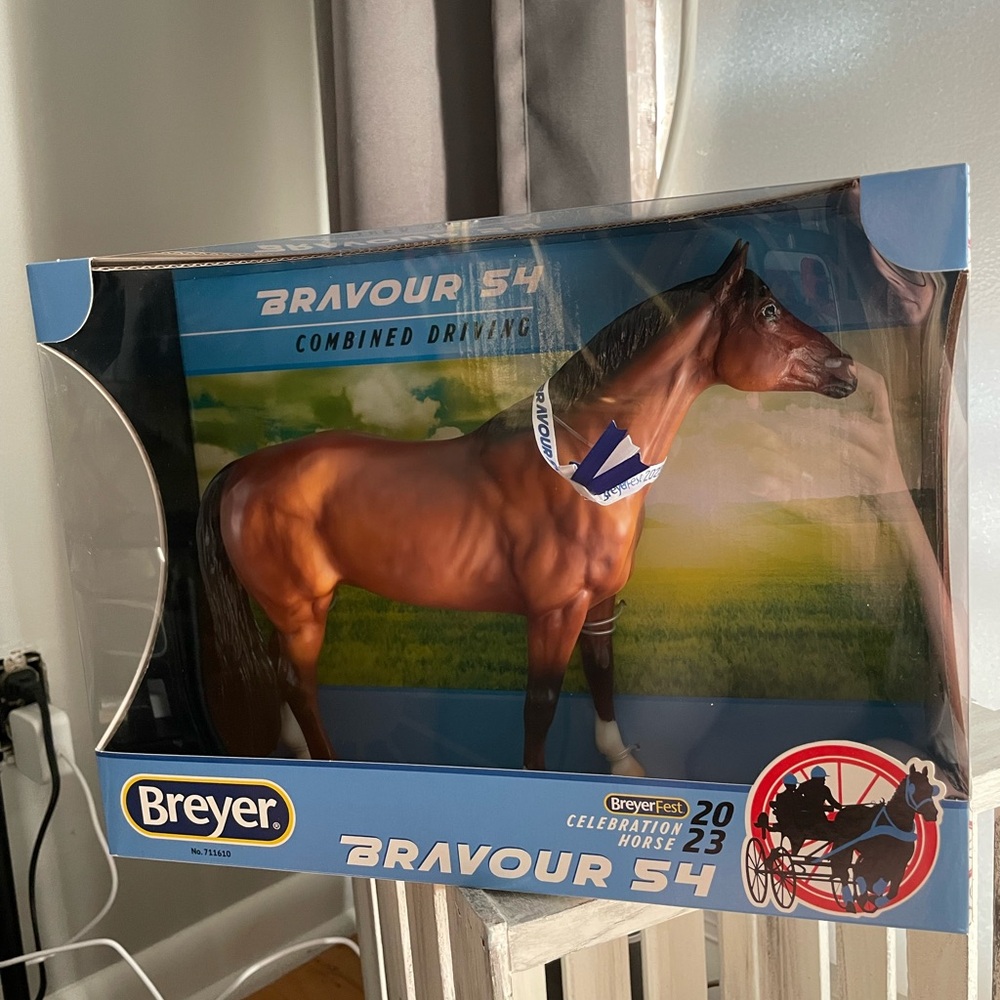 Breyerfest 2023 Bravour 54 celebration model
